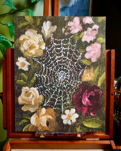 Web of Roses - print