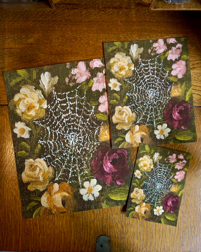 Web of Roses - print