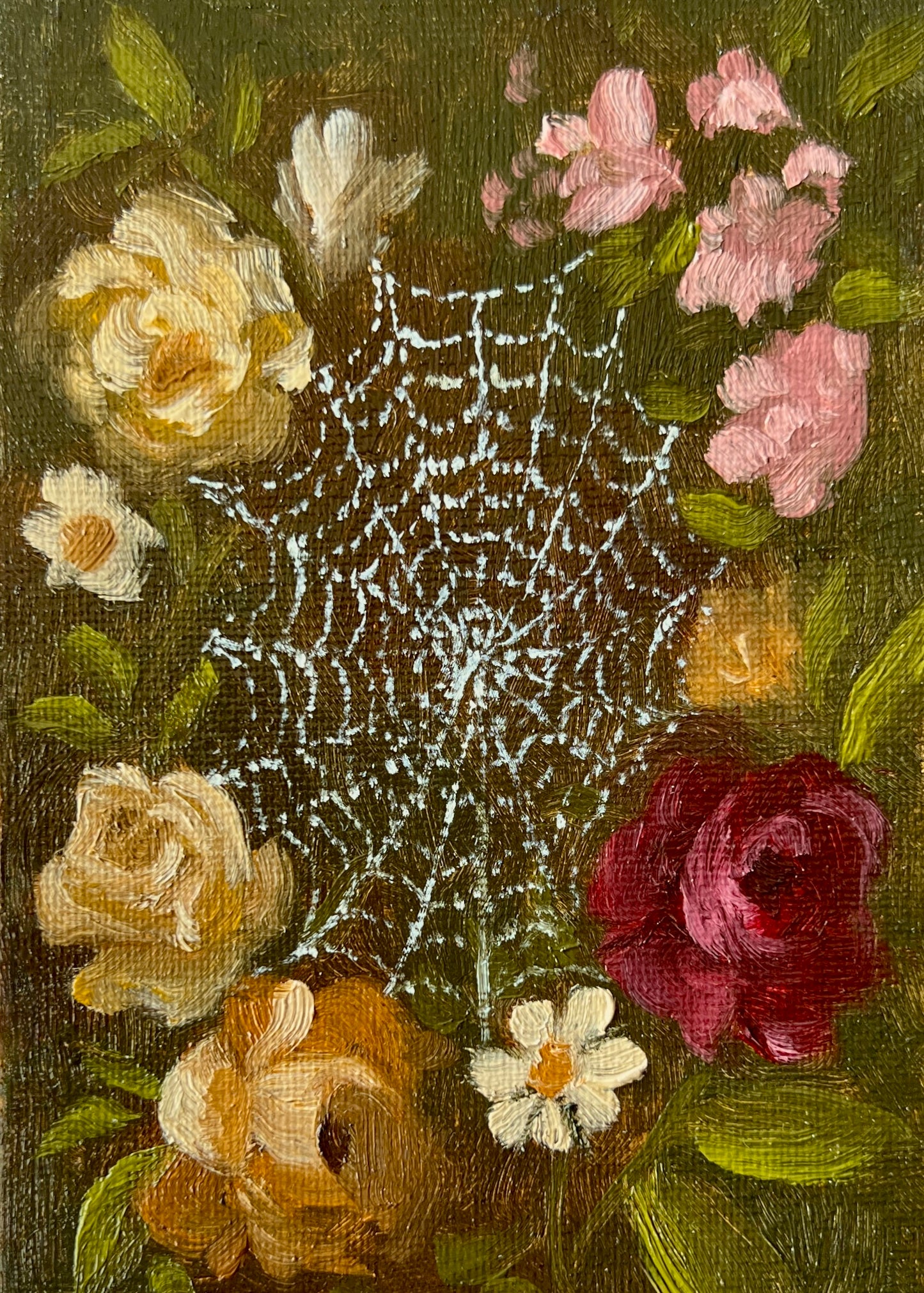 Web of Roses - print